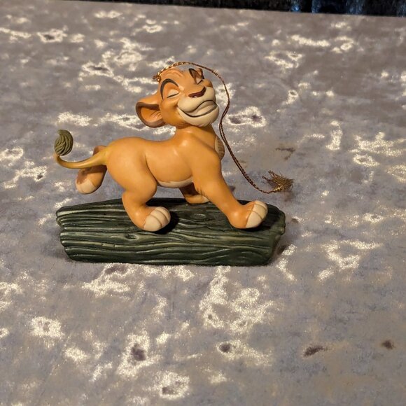 Simba "Hakuna Matata" from the Lion King Special Edition Ornament New in Box COA - Picture 8 of 11